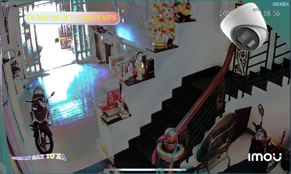 Camera Hikvision DS-2CE76D0T-LMFS Có Mic Tích Hợp