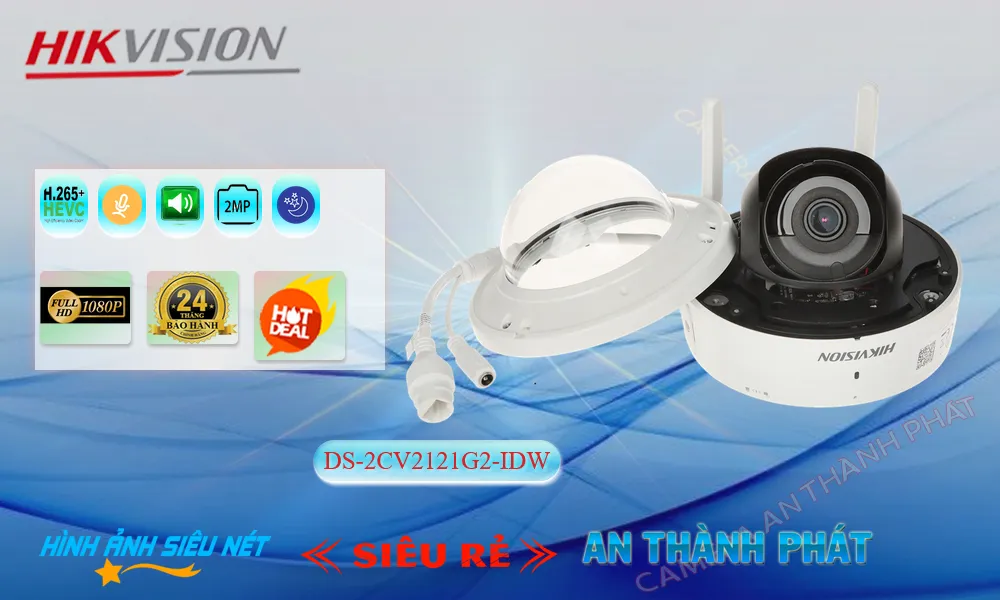 DS-2CV2121G2-IDW sắc nét Hikvision DS-2CV2121G2-IDW sắc nét Hikvision