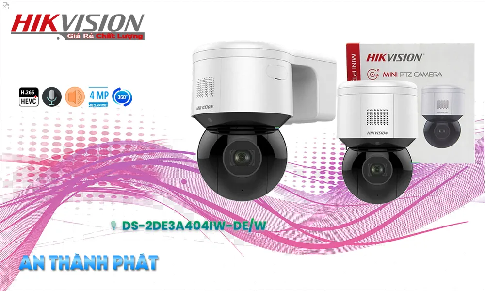 DS-2DE3A404IW-DE/W sắc nét Hikvision