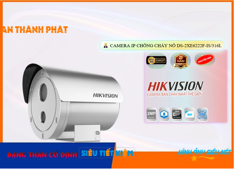 DS-2XE6222F-IS/316L sắc nét Hikvision DS-2XE6222F-IS/316L sắc nét Hikvision