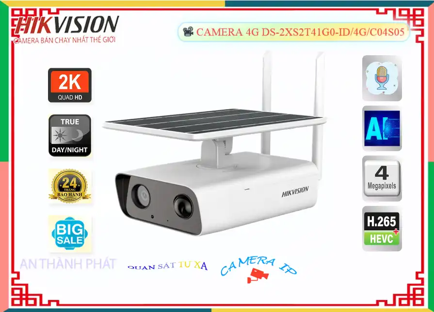 DS-2XS2T41G0-ID/4G/C04S05 sắc nét Hikvision ➠