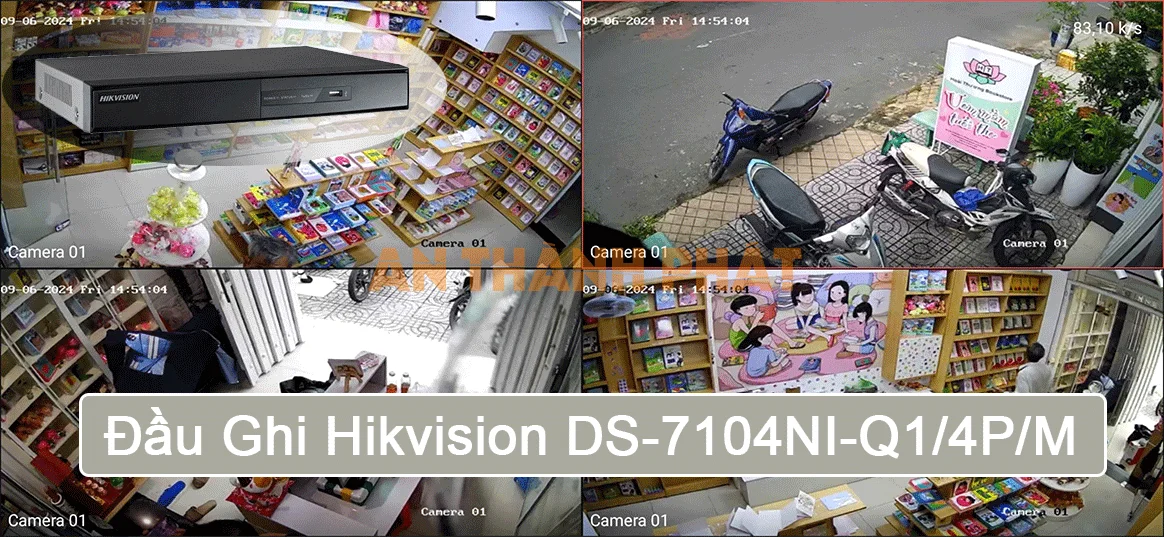DS-7104NI-Q1/4P/M sắc nét Hikvision