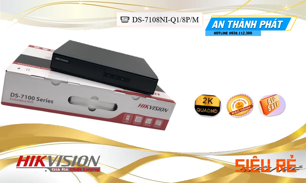DS-7108NI-Q1/8P/M sắc nét Hikvision ➠ DS-7108NI-Q1/8P/M sắc nét Hikvision ➠