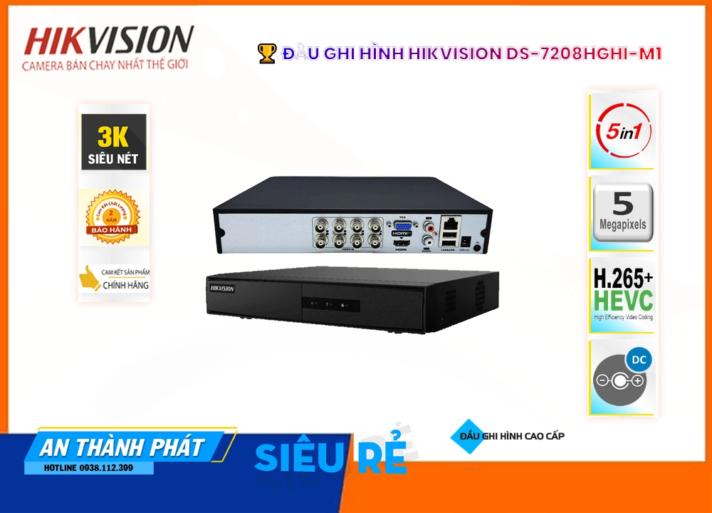 ❇ Đầu Ghi Camera DS-7208HGHI-M1 Hikvision giá rẻ chất lượng cao ❇ Đầu Ghi Camera DS-7208HGHI-M1 Hikvision giá rẻ chất lượng cao