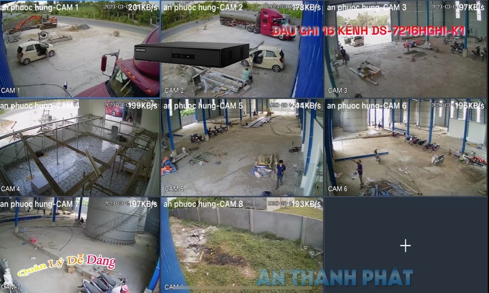 DS-7216HGHI-K1 Đầu Ghi Hikvision DS-7216HGHI-K1 Đầu Ghi Hikvision