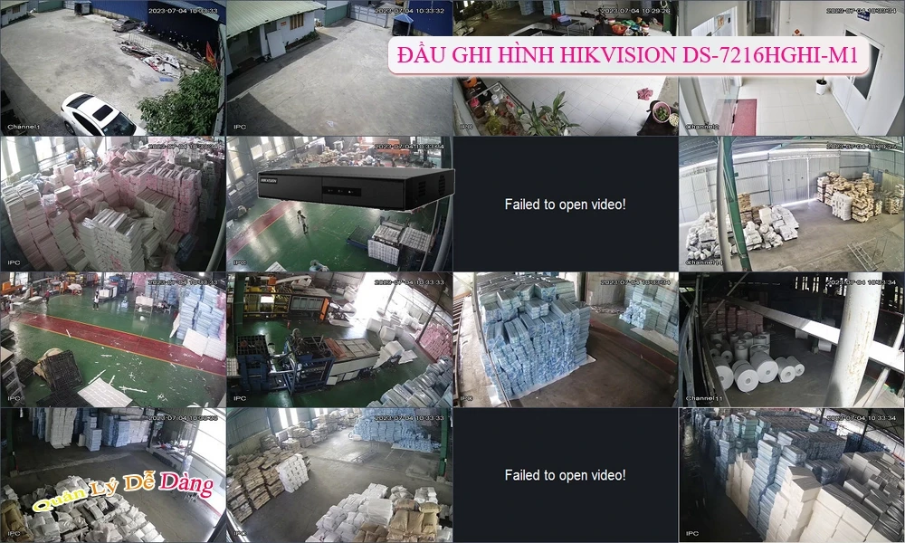 DS-7216HGHI-M1 Đầu ghi Camera Hikvision Giá rẻ