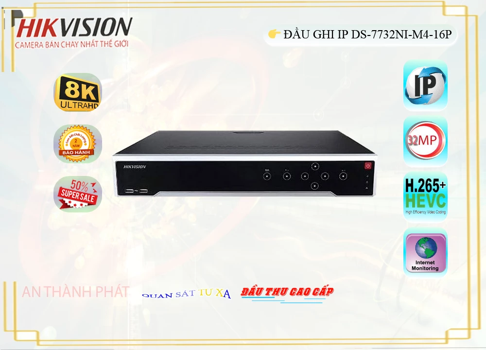 ➠ DS-7732NI-M4/16P sắc nét Hikvision ➠ DS-7732NI-M4/16P sắc nét Hikvision