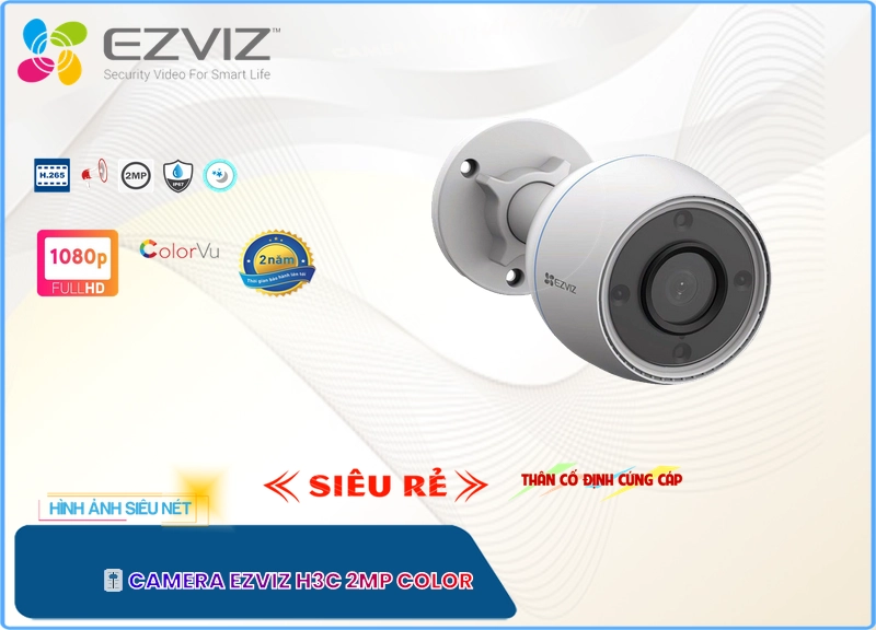 Camera H3C 2MP Color Giá tốt Camera H3C 2MP Color Giá tốt