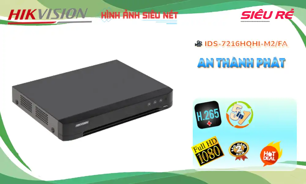 IDS-7216HQHI-M2/FA sắc nét Hikvision IDS-7216HQHI-M2/FA sắc nét Hikvision