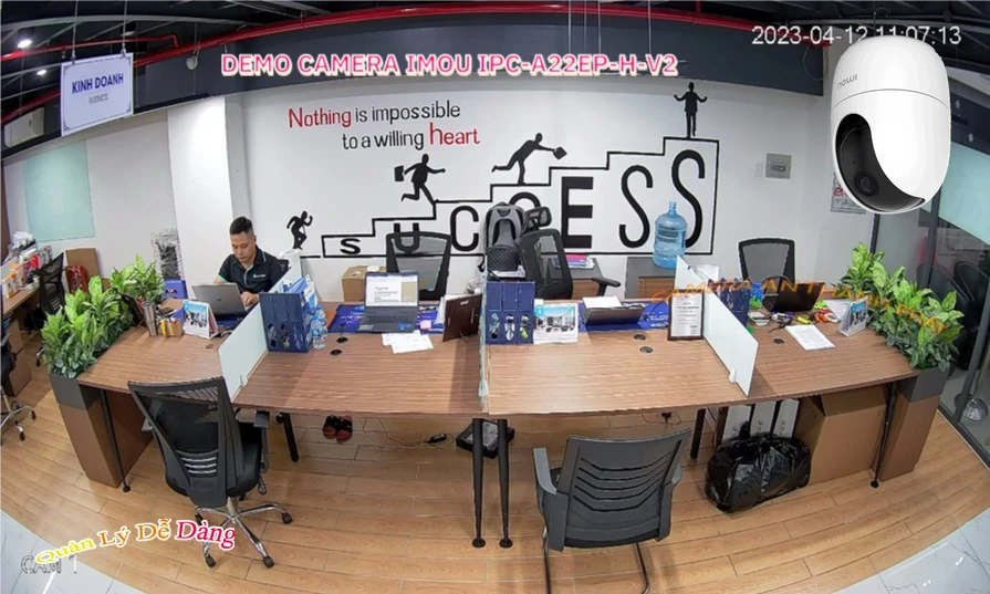 Camera Wifi Imou IPC-A22EP-D Quay Xoay 360 độ