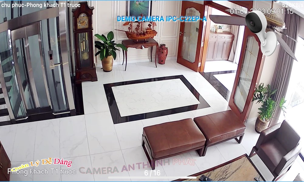 Camera Wifi IP Imou IPC-C22EP-A Nhỏ Gọn