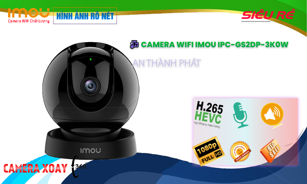 IPC-GS2DP-3K0W sắc nét Wifi Imou ➠ IPC-GS2DP-3K0W sắc nét Wifi Imou ➠