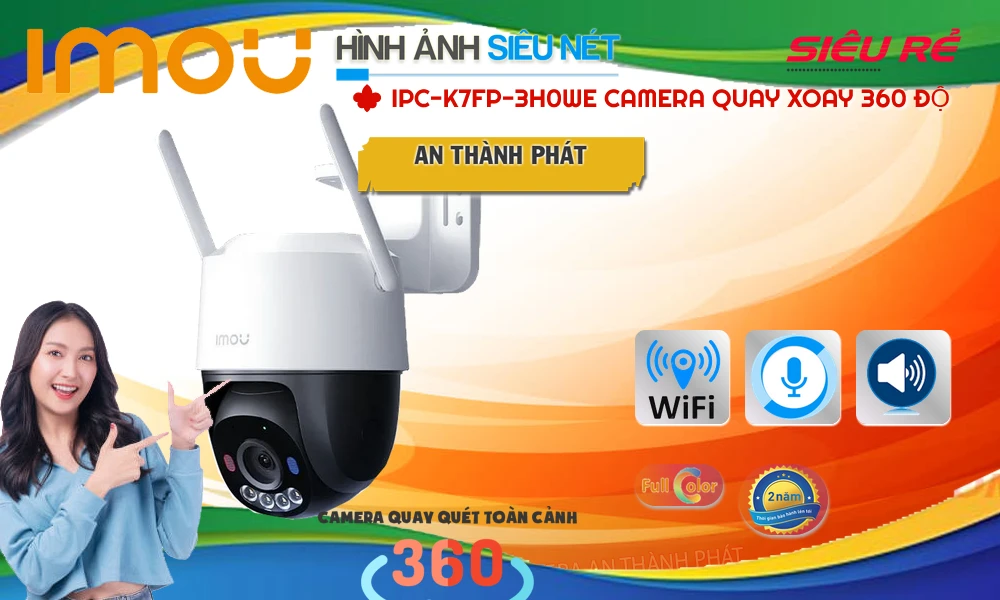 Camera IPC-K7FP-3H0WE Giá rẻ Camera IPC-K7FP-3H0WE Giá rẻ