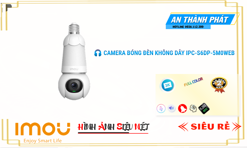 Camera IPC-S6DP-5M0WEB Chi phí phù hợp Camera IPC-S6DP-5M0WEB Chi phí phù hợp