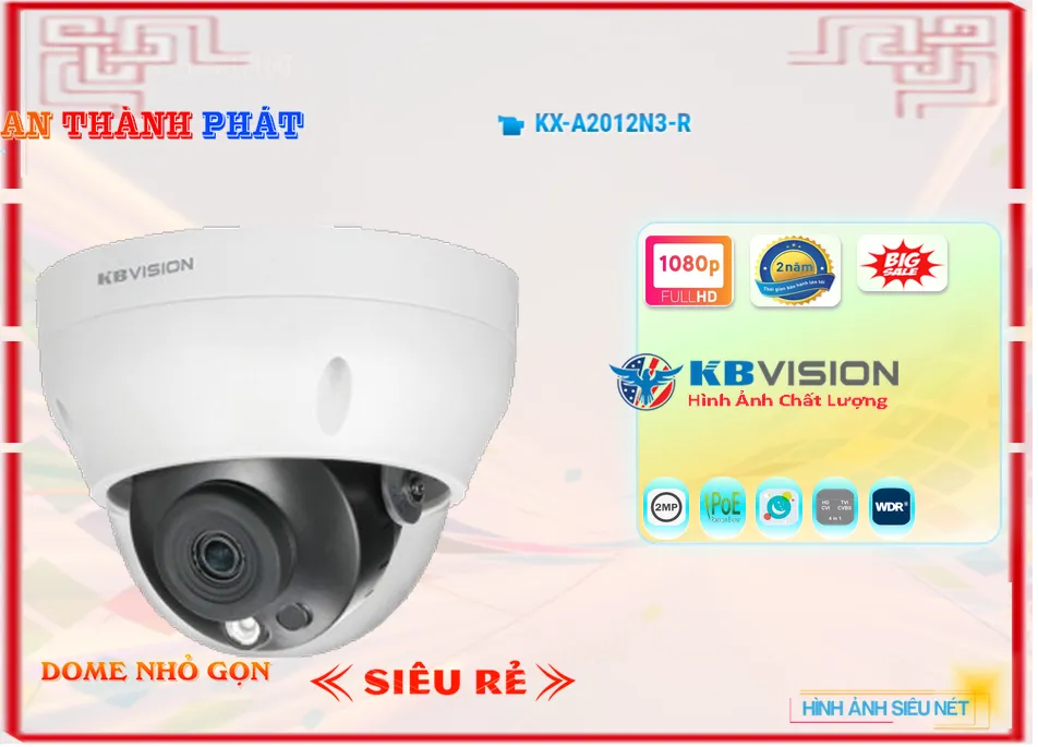 KX-A2012N3-R sắc nét KBvision