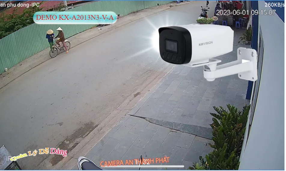 KX-A2013N3-V-A sắc nét KBvision