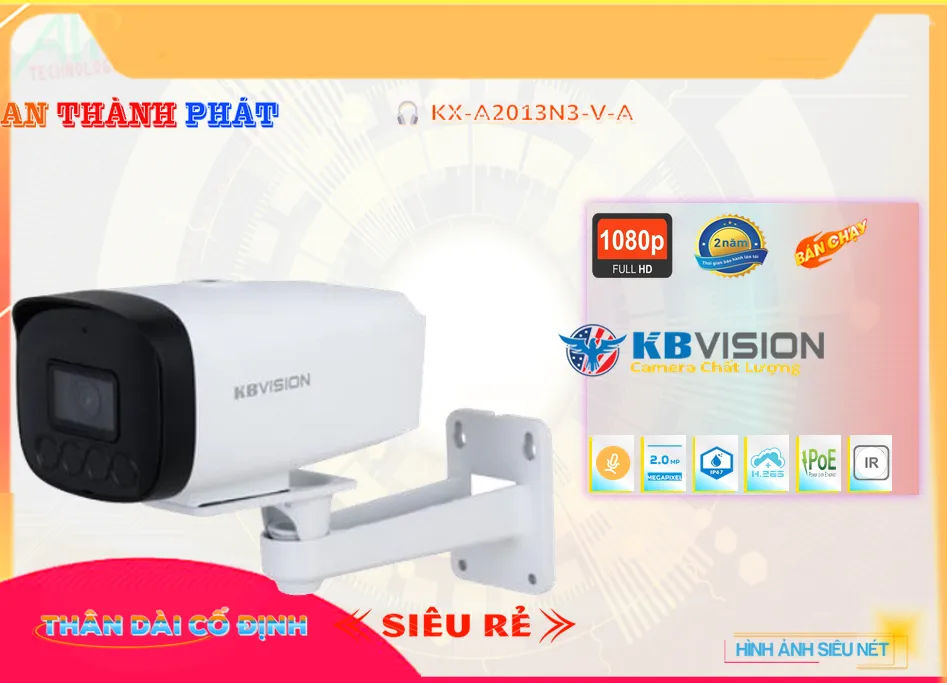 KX-A2013N3-V-A sắc nét KBvision