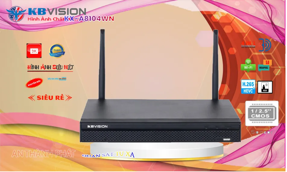 KX-A8104WN sắc nét KBvision
