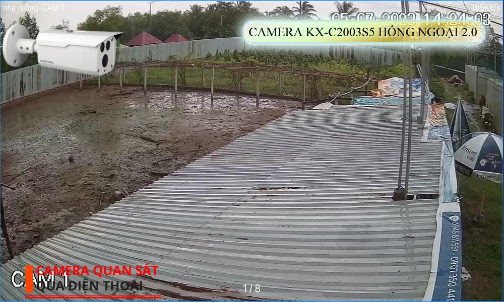 KX-C2003S5 sắc nét KBvision KX-C2003S5 sắc nét KBvision