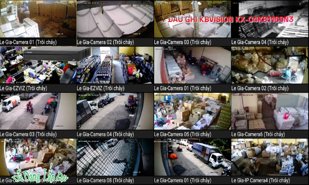 KX-C4K8116SN3 Đầu Thu KBvision