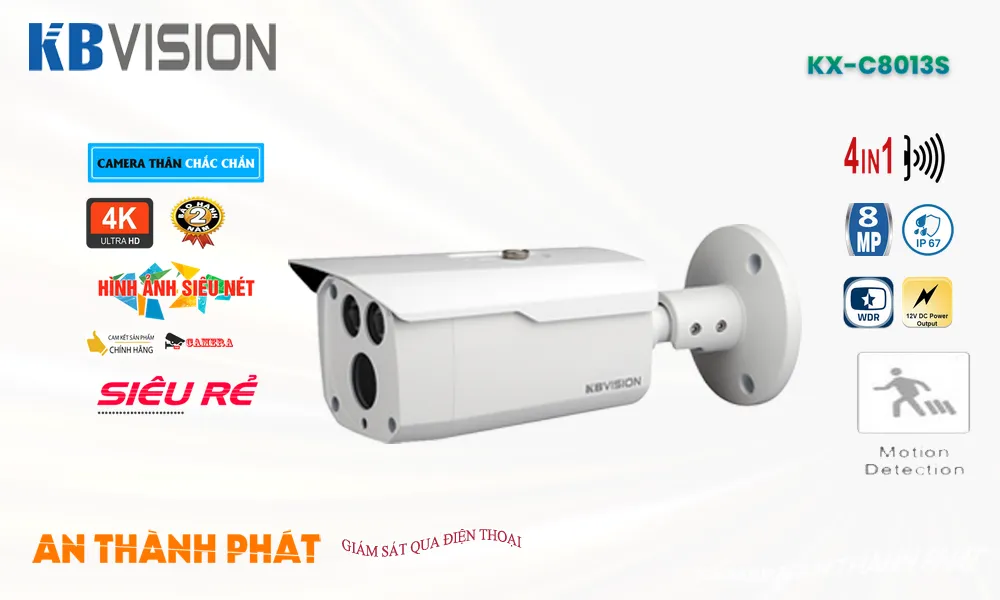 KX-C8013S sắc nét KBvision