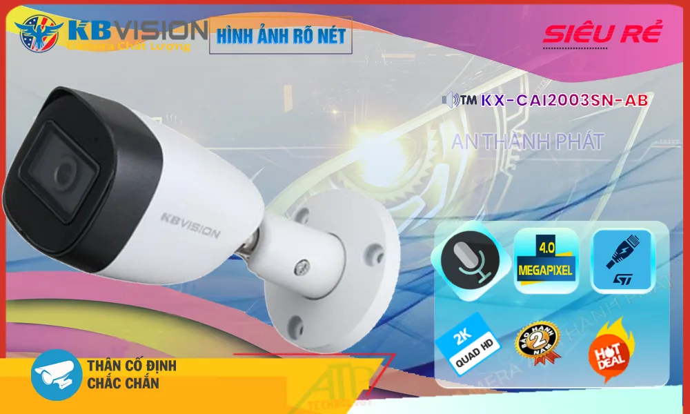 KX-CAi2003SN-AB sắc nét KBvision