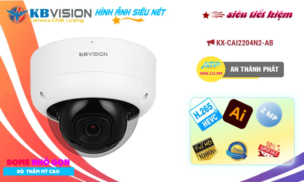 KX-CAi2204N2-AB sắc nét KBvision KX-CAi2204N2-AB sắc nét KBvision