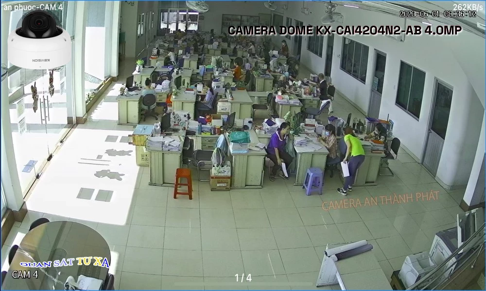 KX-CAi4204N2-AB sắc nét KBvision KX-CAi4204N2-AB sắc nét KBvision