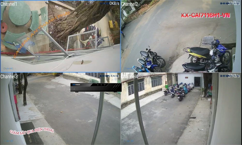 Đầu Ghi Camera KBvision KX-CAi7116H1-VN Tiết Kiệm