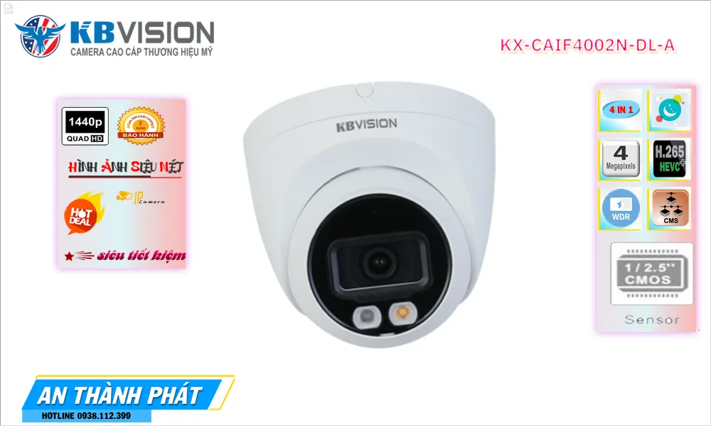 KX-CAiF4002N-DL-A sắc nét KBvision