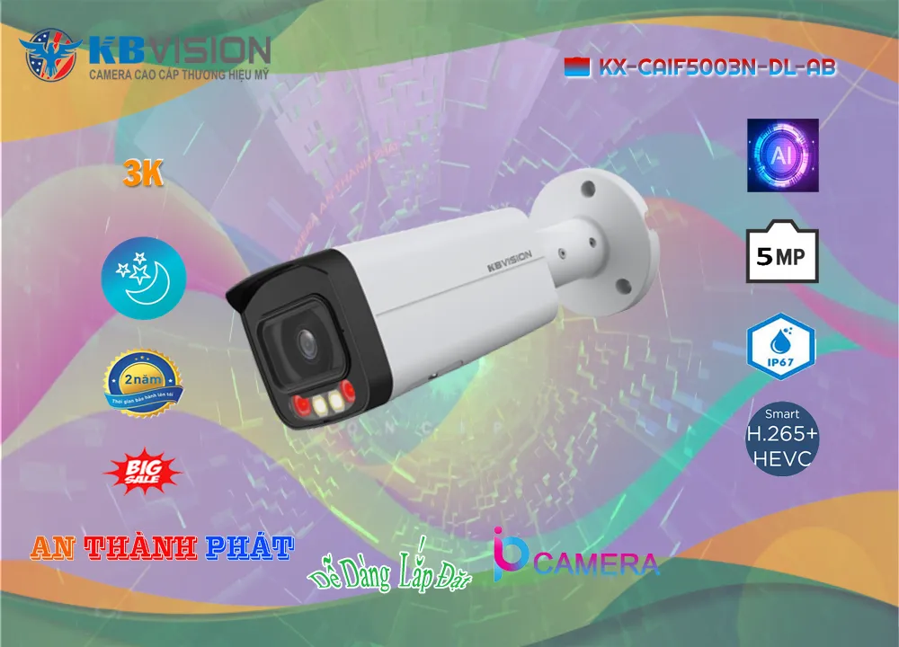 ➠  KX-CAiF5003N-DL-AB sắc nét KBvision