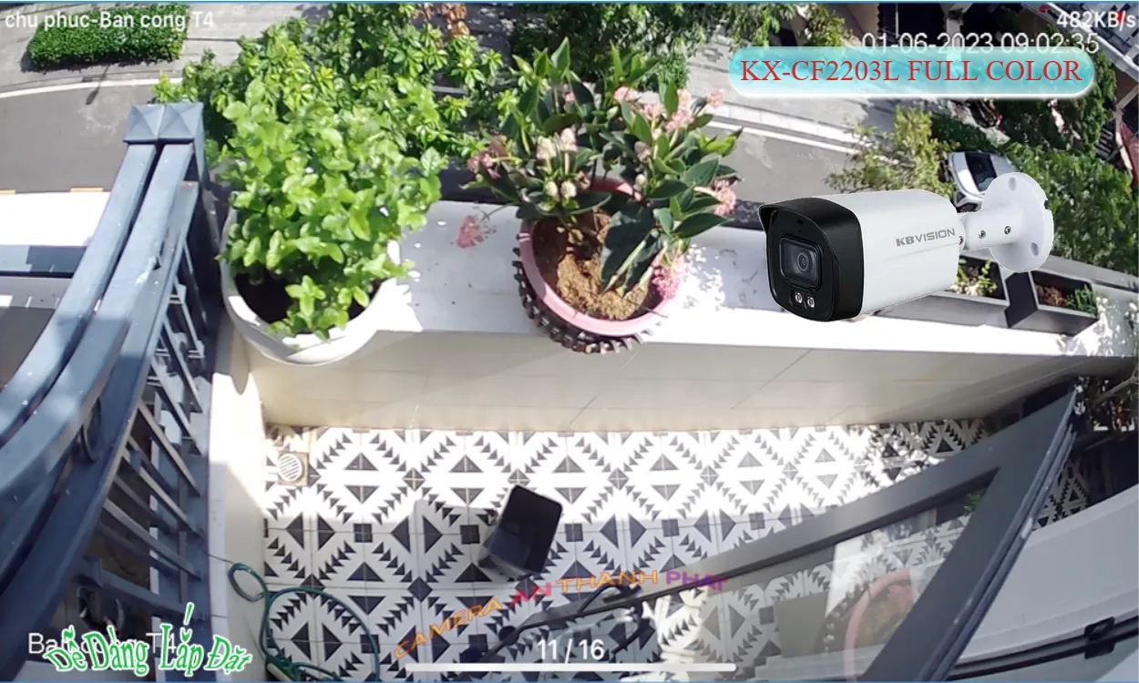 KX-CF2203L sắc nét KBvision KX-CF2203L sắc nét KBvision