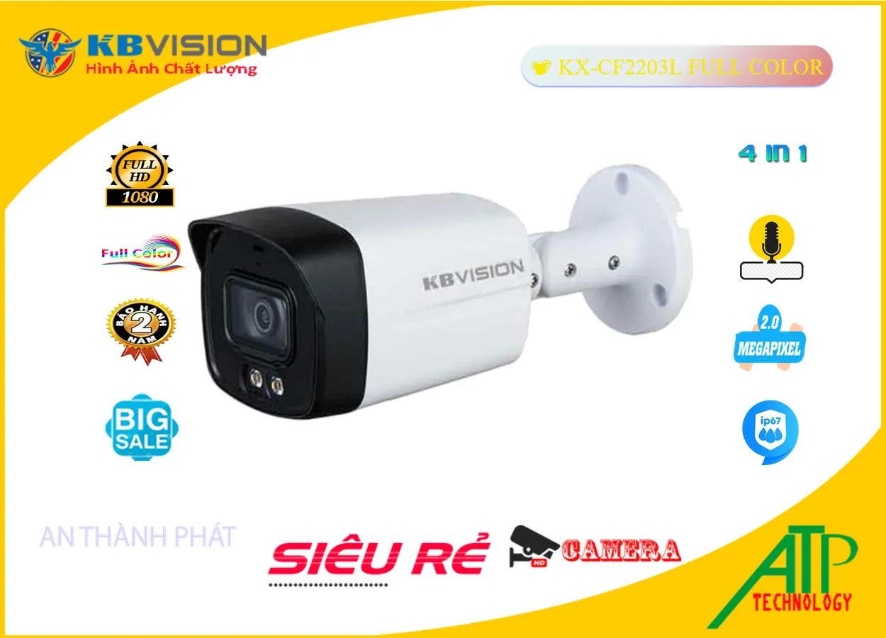 KX-CF2203L sắc nét KBvision KX-CF2203L sắc nét KBvision