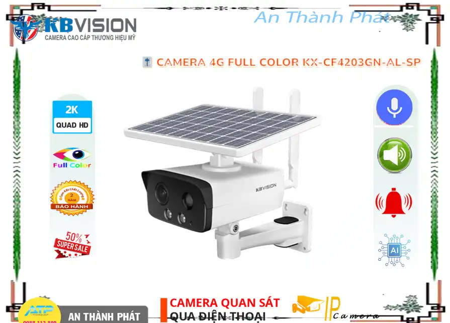 KX-CF4203GN-AL-SP sắc nét KBvision ➠