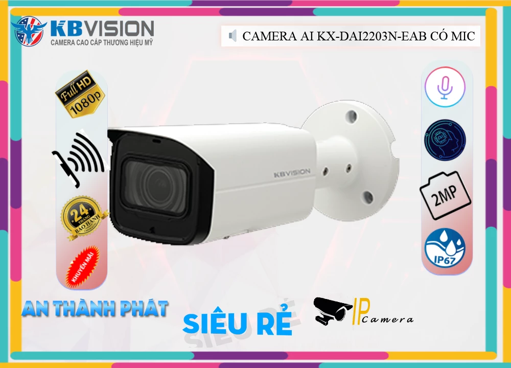 Camera KBvision KX-DAi2203N-EAB,KX-DAi2203N-EAB Chất lượng nhấtKX-DAi2203N-EAB Chất Lượng,KX DAi2203N EAB,Giá Bán KX-DAi2203N-EAB FULL HD 1080P 2.0 MP ,Địa Chỉ Bán  Camera Giá re KX-DAi2203N-EAB,KX-DAi2203N-EAB Chất lượng nhất,KX-DAi2203N-EAB Chất Lượng,Bán Giá ,Giá buôn KX-DAi2203N-EAB