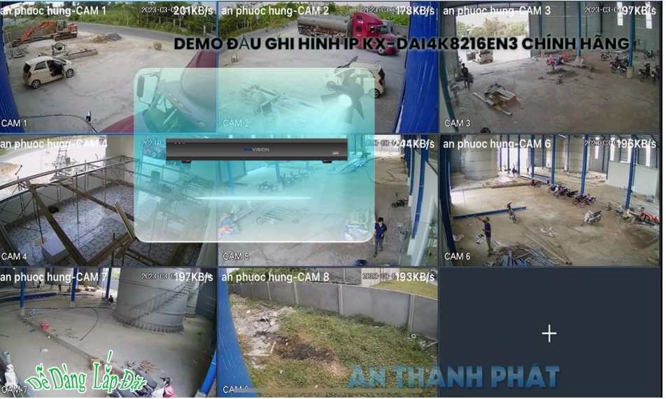 KX-DAi4K8216EN3 sắc nét KBvision