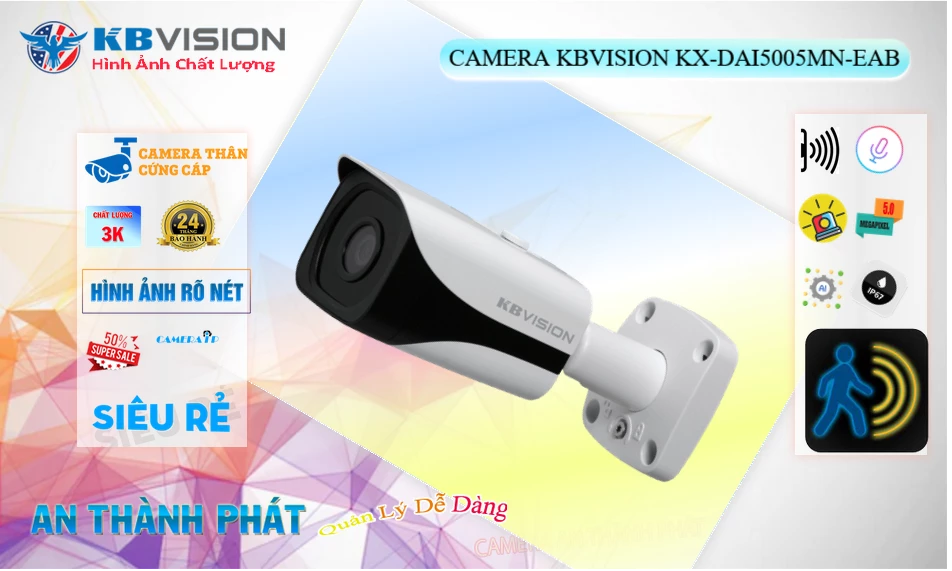 KX-DAi5005MN-EAB sắc nét KBvision