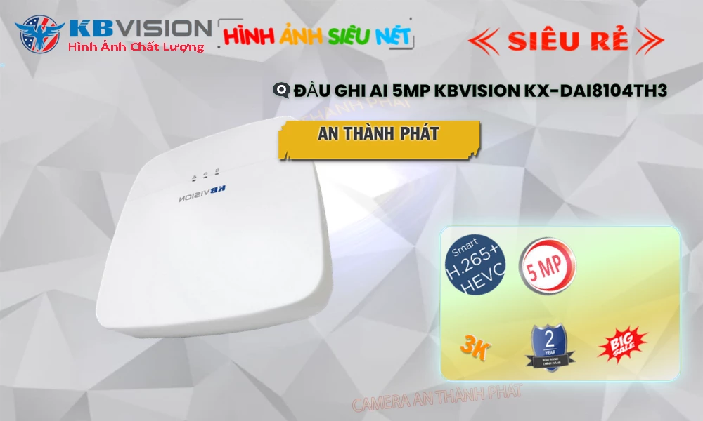 KX-DAi8104TH3 sắc nét KBvision