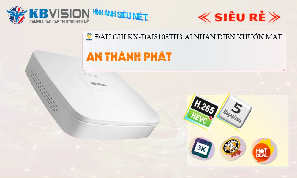 KX-DAi8108TH3 sắc nét KBvision