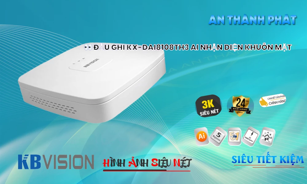 KX-DAi8108TH3 sắc nét KBvision