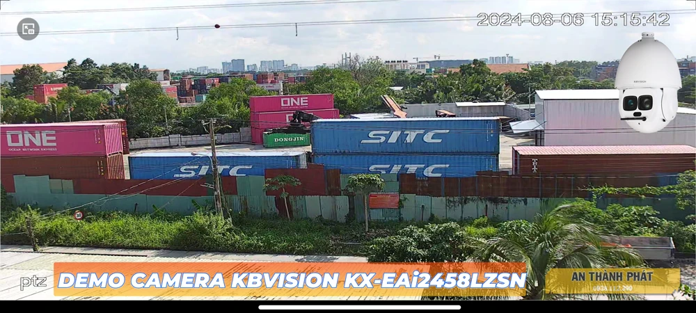 Camera IP SPEEDDOME KX-EAi2458LZSN Thương hiệu KBVISION 