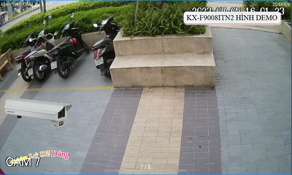 ➠  KX-F9008ITN2 sắc nét KBvision