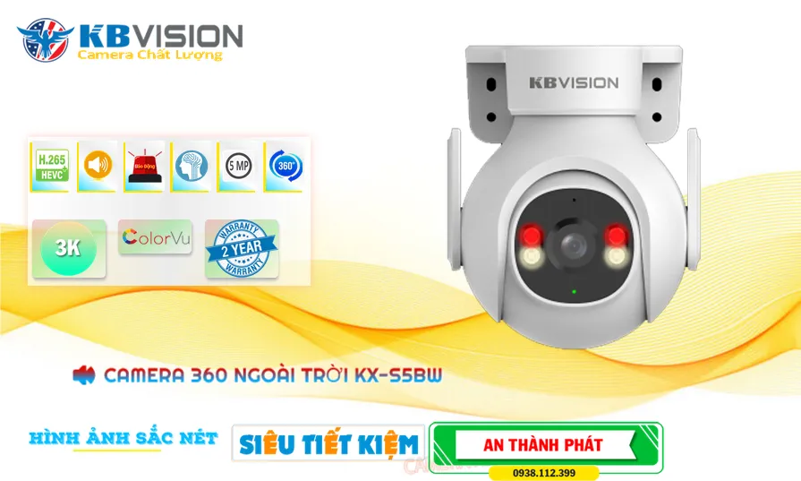 Camera Wifi KBvision KX-S5BW Camera Wifi KBvision KX-S5BW