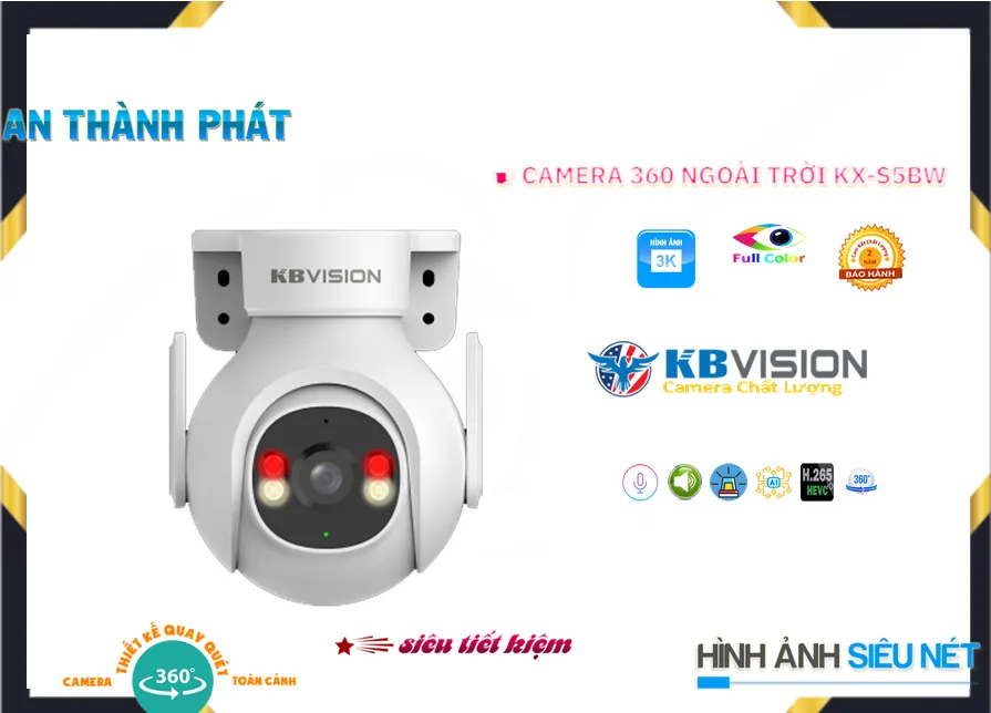 Camera Wifi KBvision KX-S5BW Camera Wifi KBvision KX-S5BW