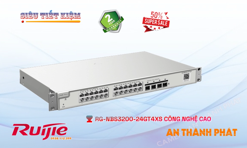 RG-NBS3200-24GT4XS Hãng Ruijie Bộ Quản Lý Mạng RG-NBS3200-24GT4XS Hãng Ruijie Bộ Quản Lý Mạng