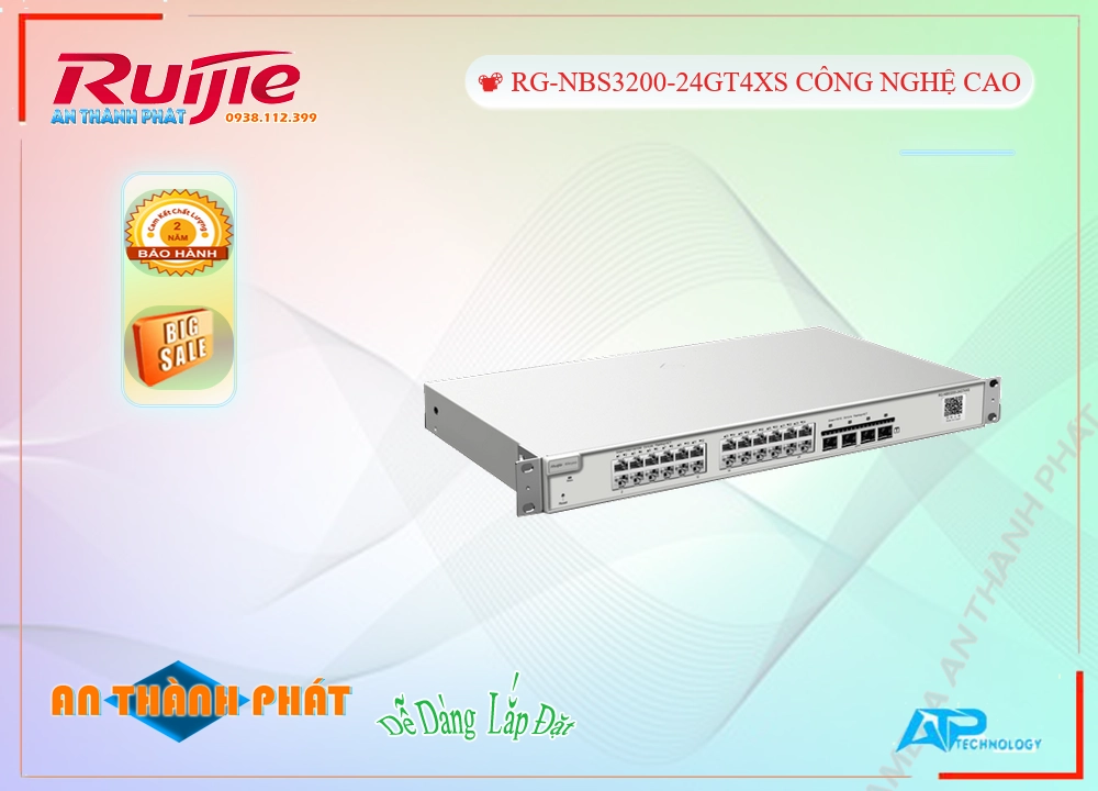 RG-NBS3200-24GT4XS Hãng Ruijie Bộ Quản Lý Mạng RG-NBS3200-24GT4XS Hãng Ruijie Bộ Quản Lý Mạng