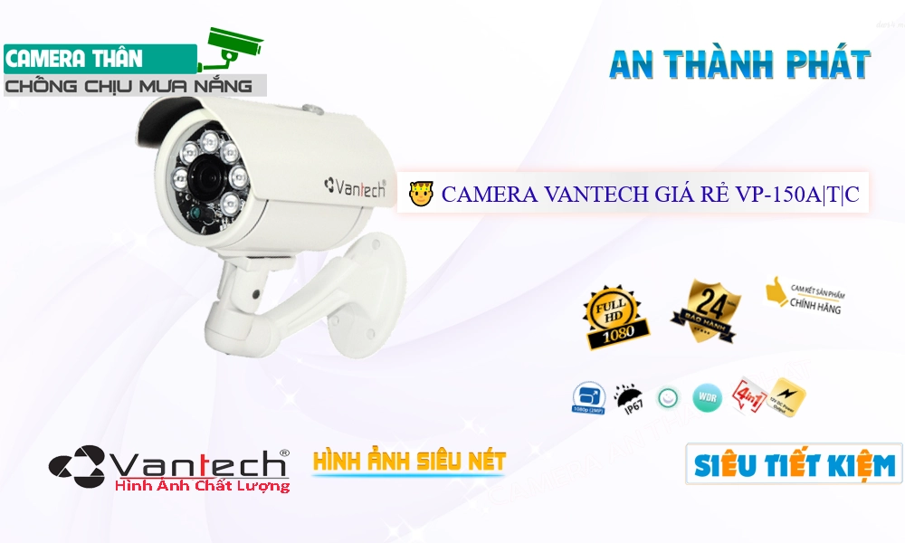 VP-150A|T|C Camera Chất Lượng VanTech VP-150A|T|C Camera Chất Lượng VanTech