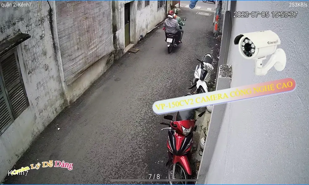 VP-150CV2 Ip POE Sắc Nét Camera Giám Sát Chức Năng Cao Cấp