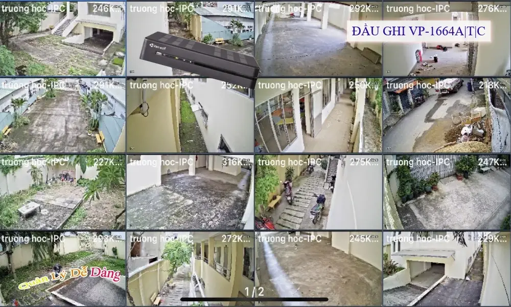 Đầu ghi VanTech VP-1664A|T|C Mẫu Đẹp Đầu ghi VanTech VP-1664A|T|C Mẫu Đẹp