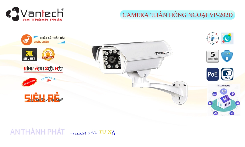 Camera VanTech VP-202D Tiết Kiệm